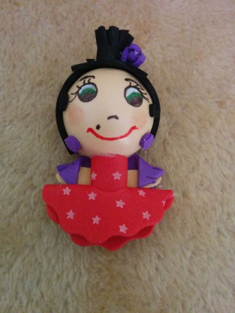 BROCHE FLAMENCA